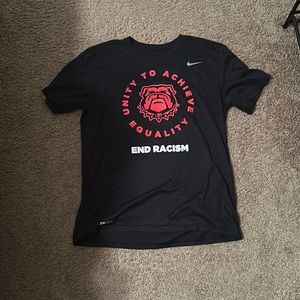Uga issued end racism shirt
